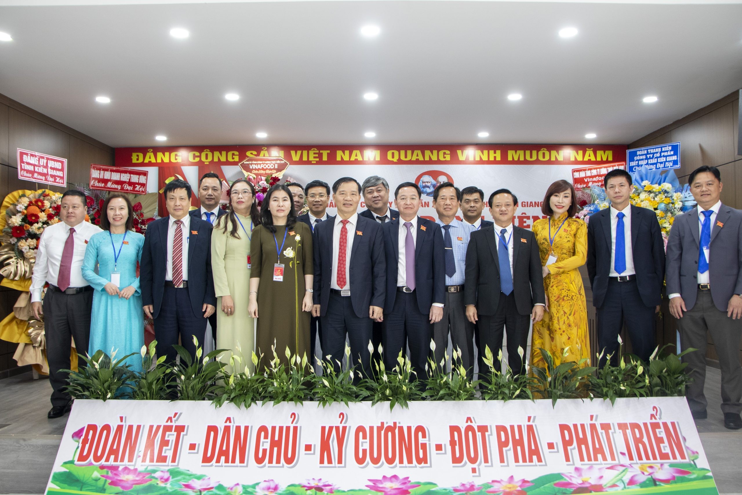 Công ty CP Xuất nhập khẩu Kiên Giang – KIGIMEX tổ chức thành công Đại hội Đảng bộ lần thứ XII, nhiệm kỳ 2025– 2030